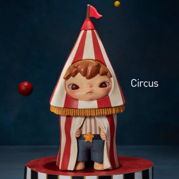 POP MART Circus - Hirono Shelter Series Confirmed Figure in Open Box BNWT - Picture 1 of 6
